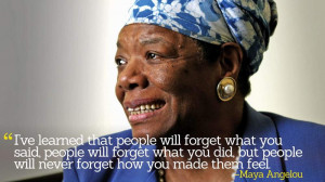 The Best Inspirational Quotations by Maya Angelou