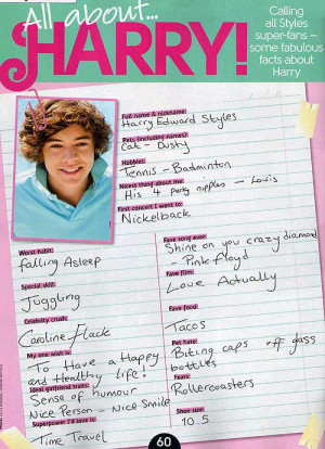 Todo sobre actor Harry Styles de One Direction