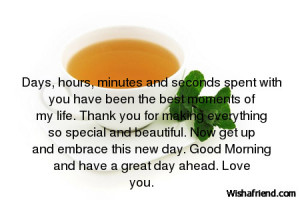 Lovingyou.com: Love Quotes on Good Morning.