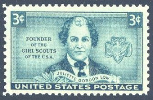 Girl Scouts - Juliette Low Stamp United States, 1948.