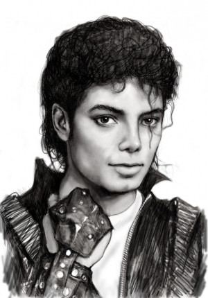 Michael Jackson Art Drawing...