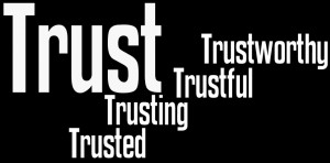 ... trust started me thinking about some of the attributes of trust in the