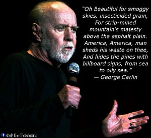 George carlin, quotes, sayings, america, famous