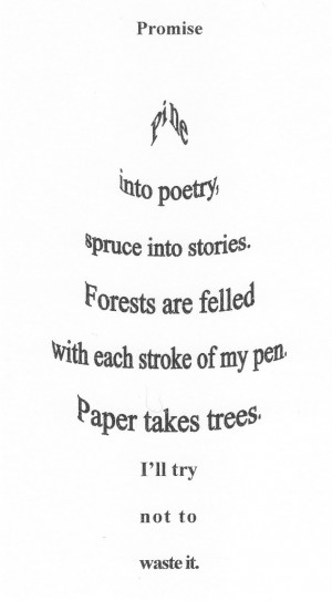 arbor day poems