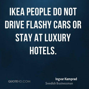 Ingvar Kamprad Car Quotes