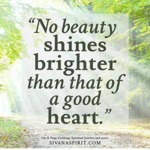 Quote Of The Day: “No Beauty Shines Brighter…”