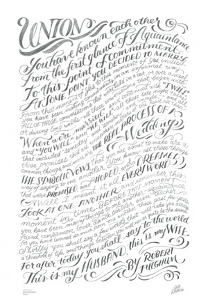 Inspirational quotes: Union, Robert Fulghum poster 1