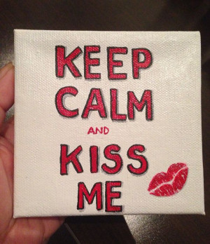 Kawaii Miniature Acrylic Painting on Small 4x4 canvas by ODsGirl, $8 ...