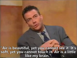 Jean Claude Van Damme’s Dumbest Quotes