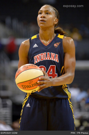Tamika Catchings (24) - 2012 WNBA - Indiana Fever at Los Angeles ...