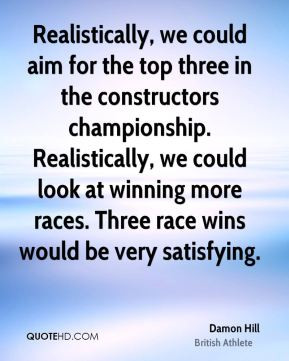 More Damon Hill Quotes