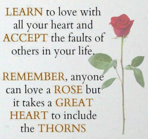 learn to love & accept