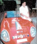 cyrus poonawalla with the first car he designed wonder about his