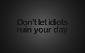 black background tumblr quotes idiots with 1280x800 Resolution