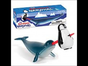 Avenging Narwhal Action Whale Set