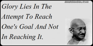 Be the change that you wishto see in the world.”