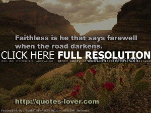 farewell quotes, cute, best, sayings, faithless