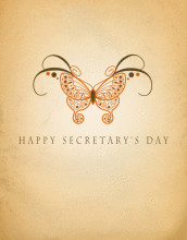 Card Happy Secretary's Day Preview Card Send a ThinkGeek Gift Card ...