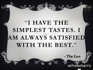 astrolocherry, Star Sign Quote Leo