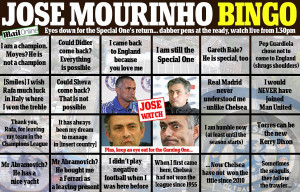 Jose's House! Eyes down for Mourinho's big return to Chelsea... dabber ...