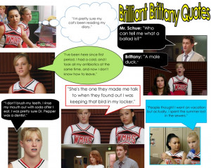 Glee': 19 Brilliant Brittany Quotes
