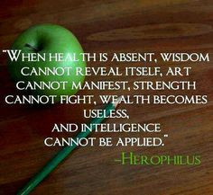 Health is Wealth Intelligence Quotes