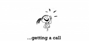 Happiness is getting a call from a dear old friend