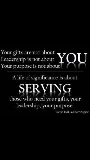 Servant leadership
