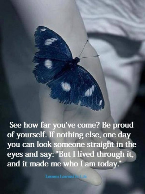 See how far you've come.