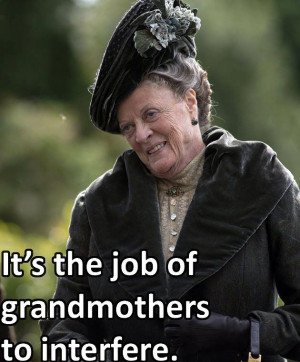 Violet Crawley (Maggie Smith) in Downton Abbey, season 4, episode 1 ...