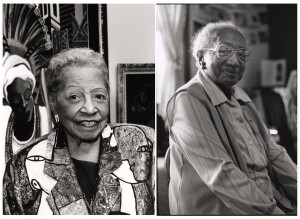 Lois Mailou Jones and Mary Holman. – Photos by Ellen Sudow (left ...