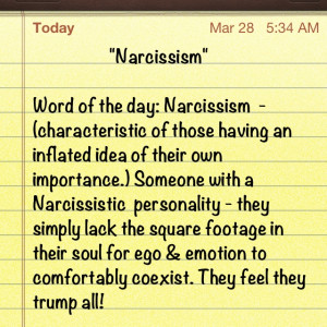 Narcissistic Quotes Now your quotes tongue
