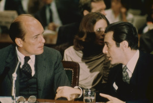 Tom Hagen at the Mafia hearings in 1959.