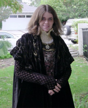 For Aziza, a photo of my Grima Wormtongue costume from when I was 17 ...