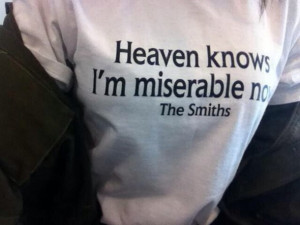 blouse white t-shirt the smiths quote on it shirt tumblr tumblr girl ...