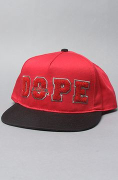 Dope Couture Varsity Snapback. Chenille