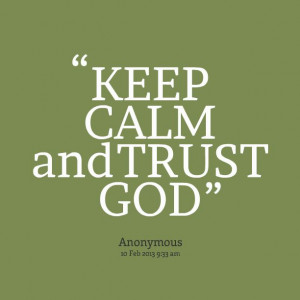 trust God - Google Search