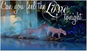 Can you feel the love tonight... #LionKing #DisneyQuotes