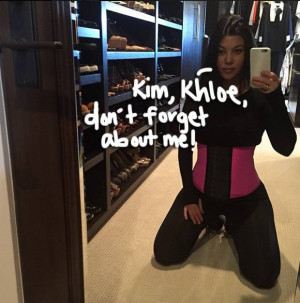 Khloe Kardashian Waist Training Corsets
