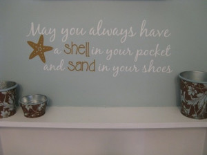 Beach themed bathroom!, I saw this product on TV and have already lost ...
