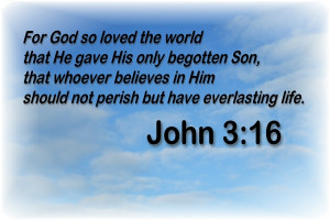 Bible Quotes John 3 16
