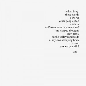 Showing Gallery For Sad Anorexia Quotes Tumblr