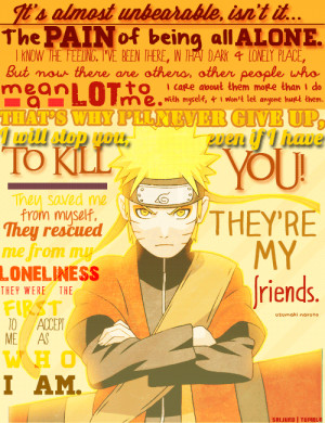 Naruto quotes sad wallpapers
