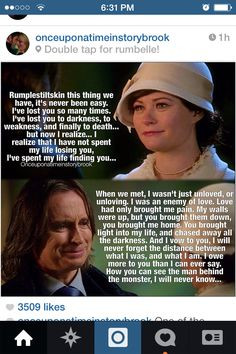 Rumbelle!!! (And y'know some of those other OUAT characters)