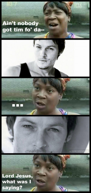 funny pictures norman reedus what i was saying wanna joke.com