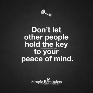 Your peace of mind by Unknown Author