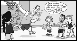 basketball rules kids