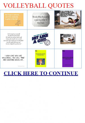 VOLLEYBALL QUOTES:VOLLEYBALL PLAYER:MOTTOS|VOLLEYBALL QUOTES