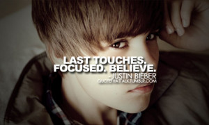 Belieber Justin Bieber...