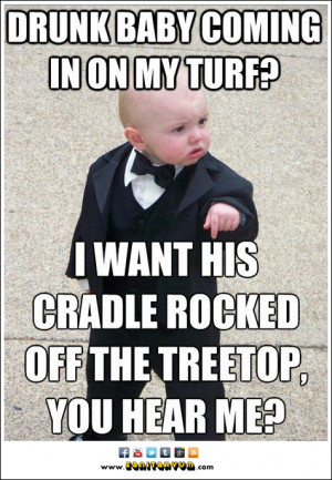 Baby Turf Wars Not So Cute